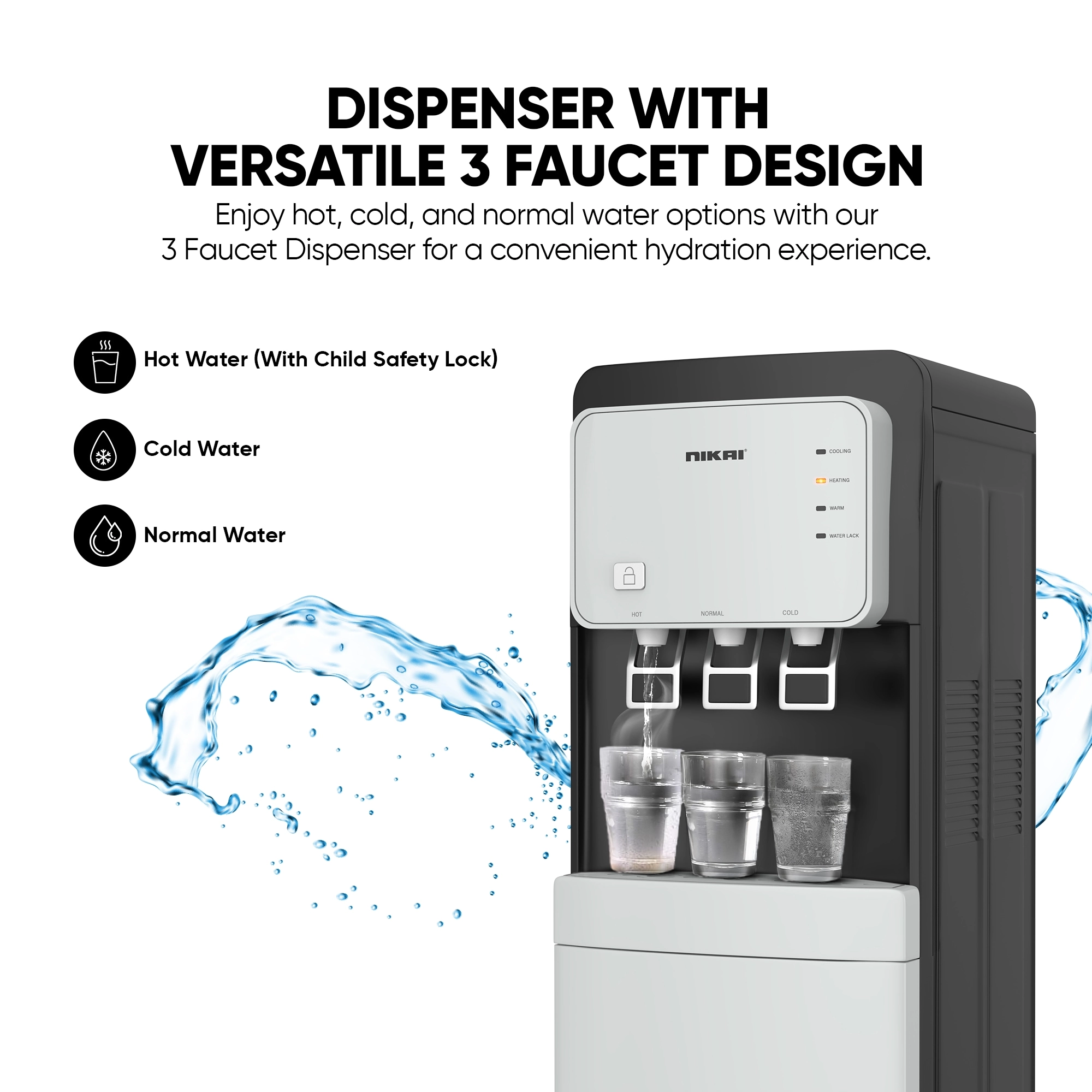 Bottom Loading Water Dispenser