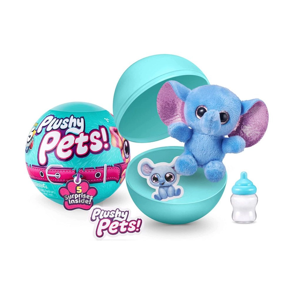 5 Surprise Plushy Pets - Mystery Capsule