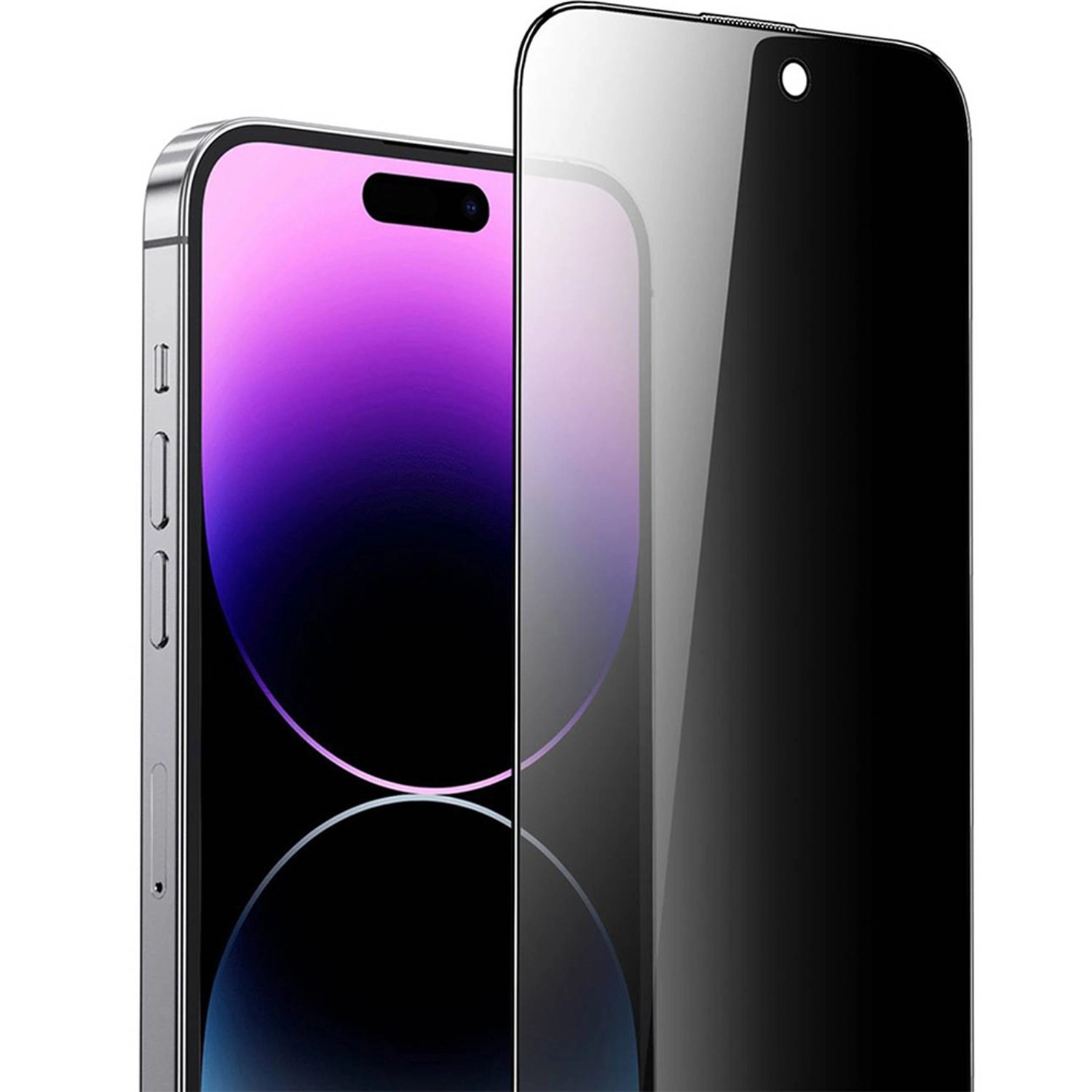 GREEN LION 9H Steve Privacy Screen Protector iPhone 15 Pro - Privacy Anti-Fingerprint