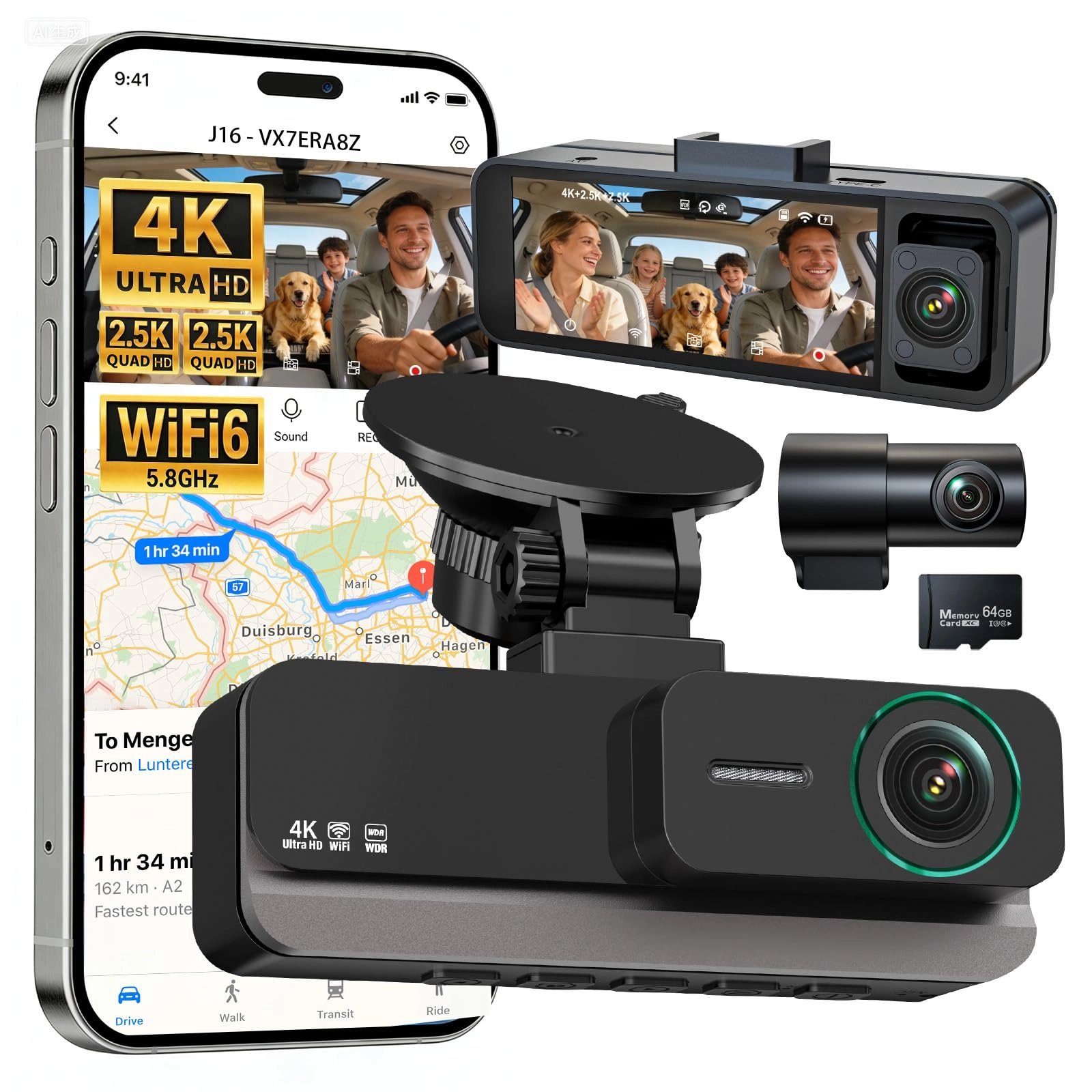 nymzview J16 - 4K 30FPS