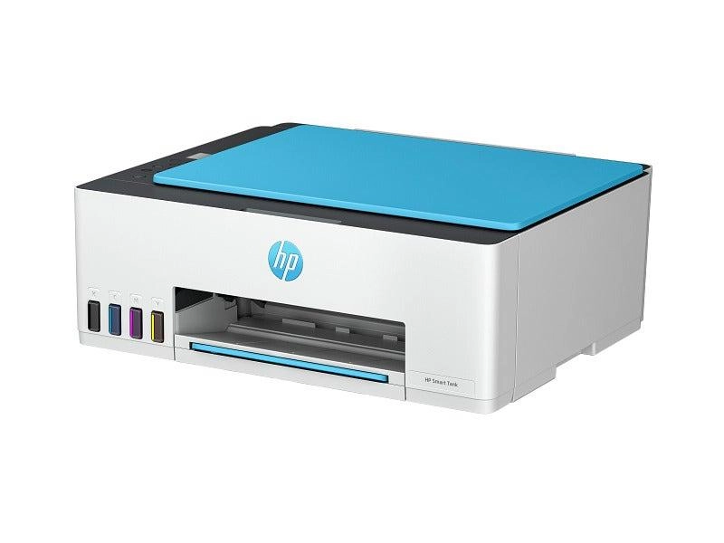 Smart Tank 596 - All-in-One White + GT53XL - 135-ml Black + GT52 - 50-ml + Black Original Printhead + Tri-Color Original Printhead