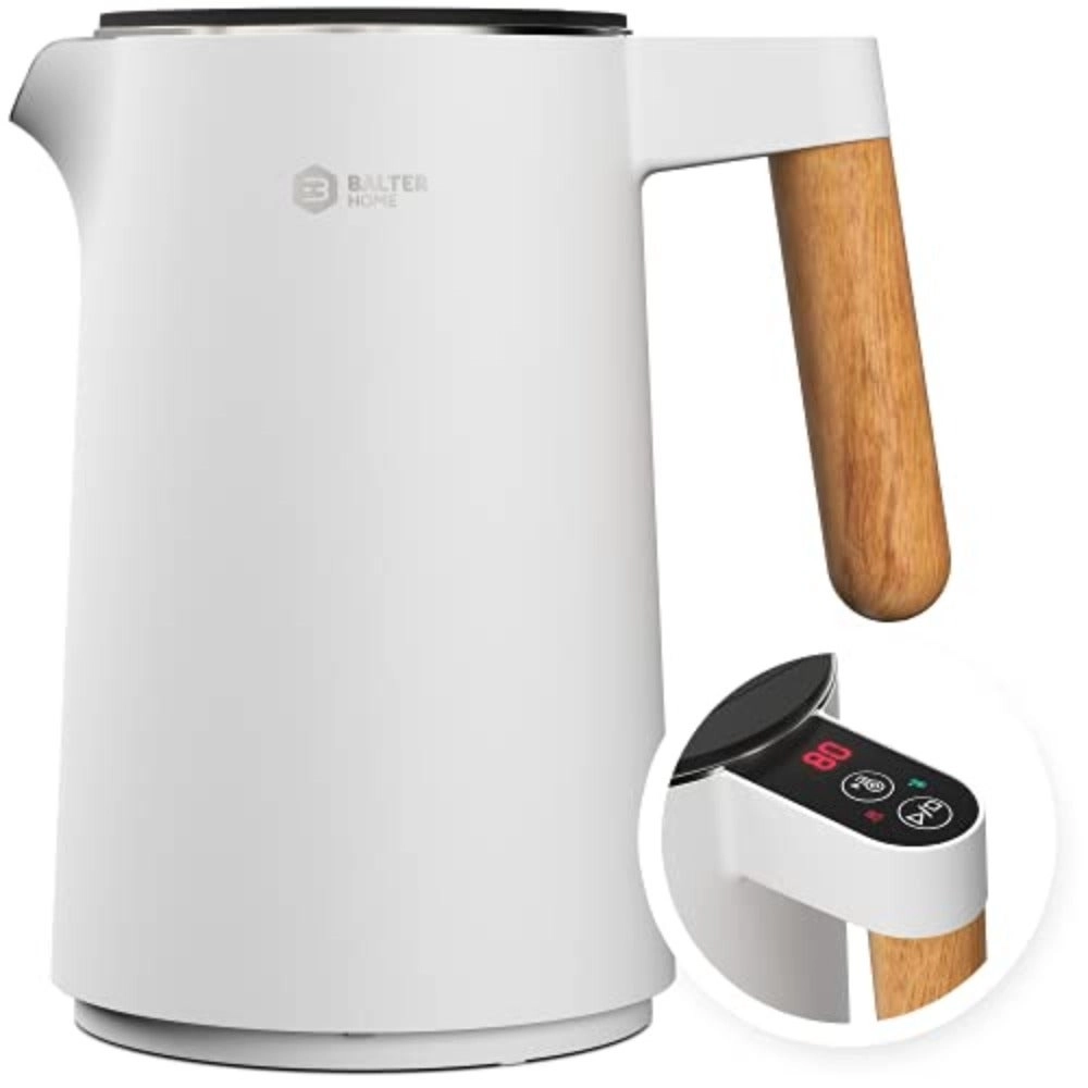 Generic Temperature Control Double Wall Electric Kettle