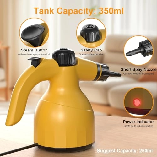 Handheld Steam Cleaner - 350ml