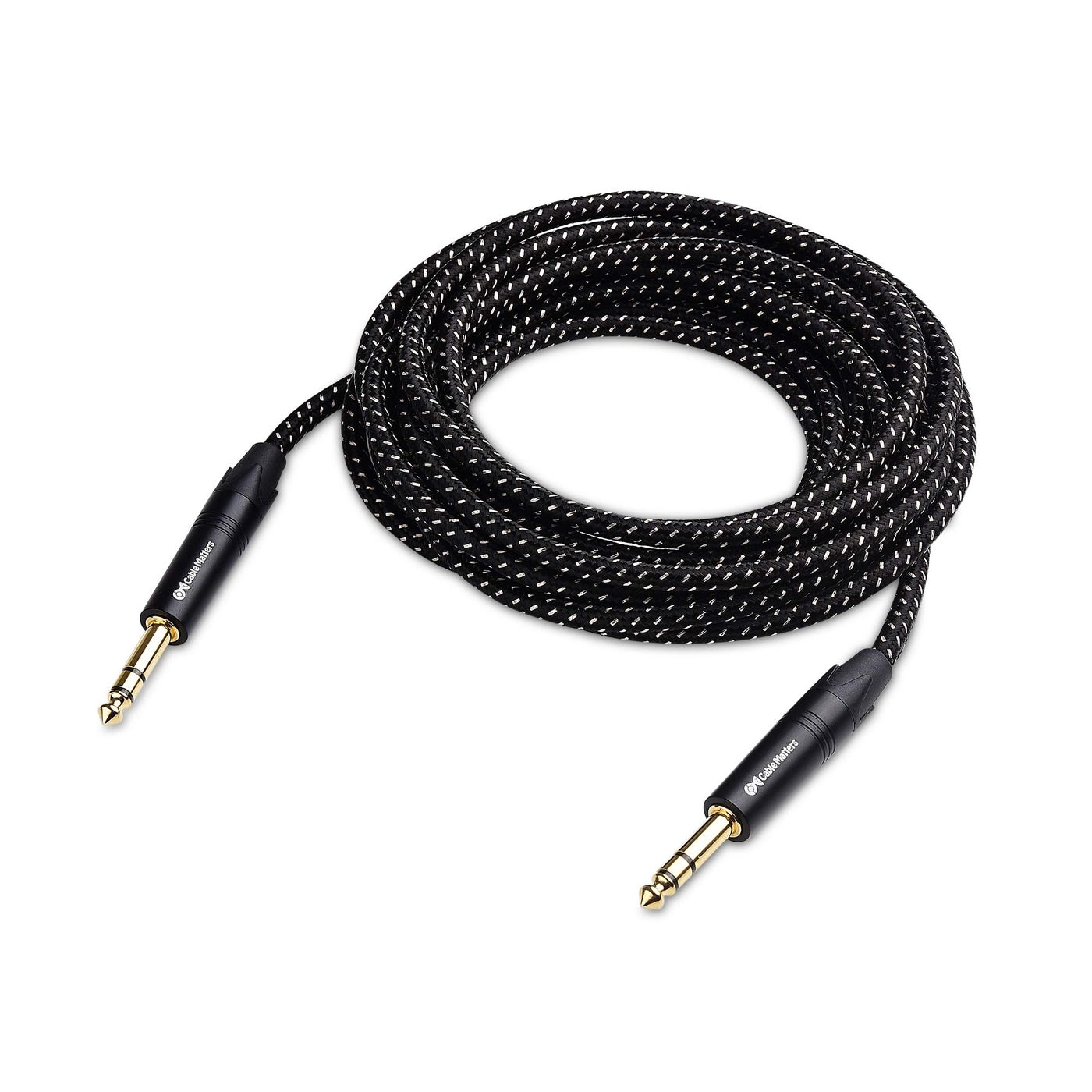 1/4 Inch TRS Cable - 15 ft