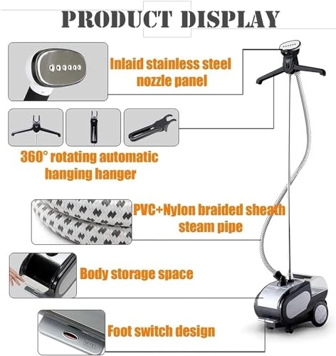 Garment Steamer - 1650W 3 L