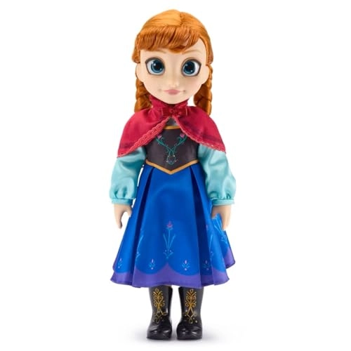 Disney Store Anna Once Upon a Story Doll - 16 Inch Reflective Eyes
