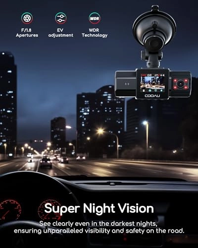 COOAU - Dual Dash Cam
