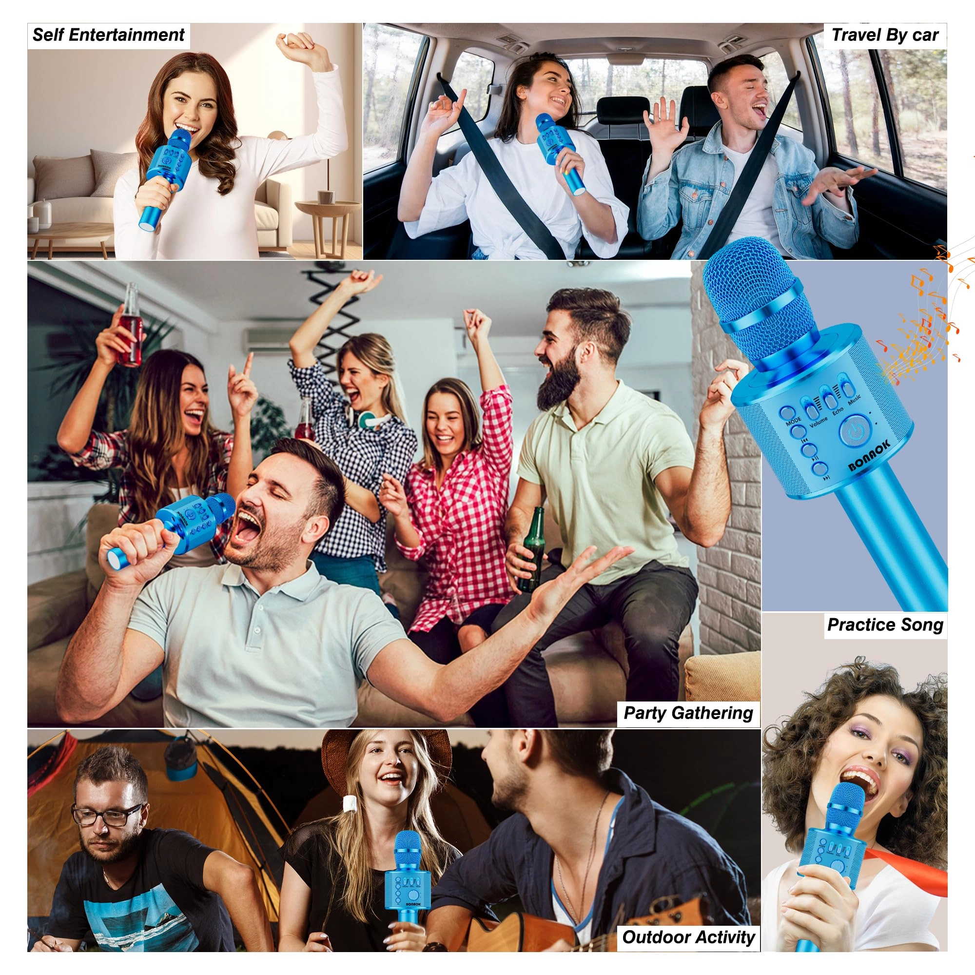 G20 - Karaoke Microphone Bluetooth Wireless