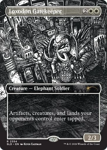 Secret Lair Featuring Kevin Eastman - 4 pcs