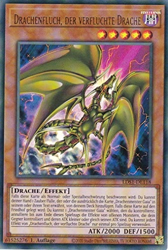 (Near Mint) Yugioh Dragon the Dragon LDS1-DE118 - German - 1st Edition
