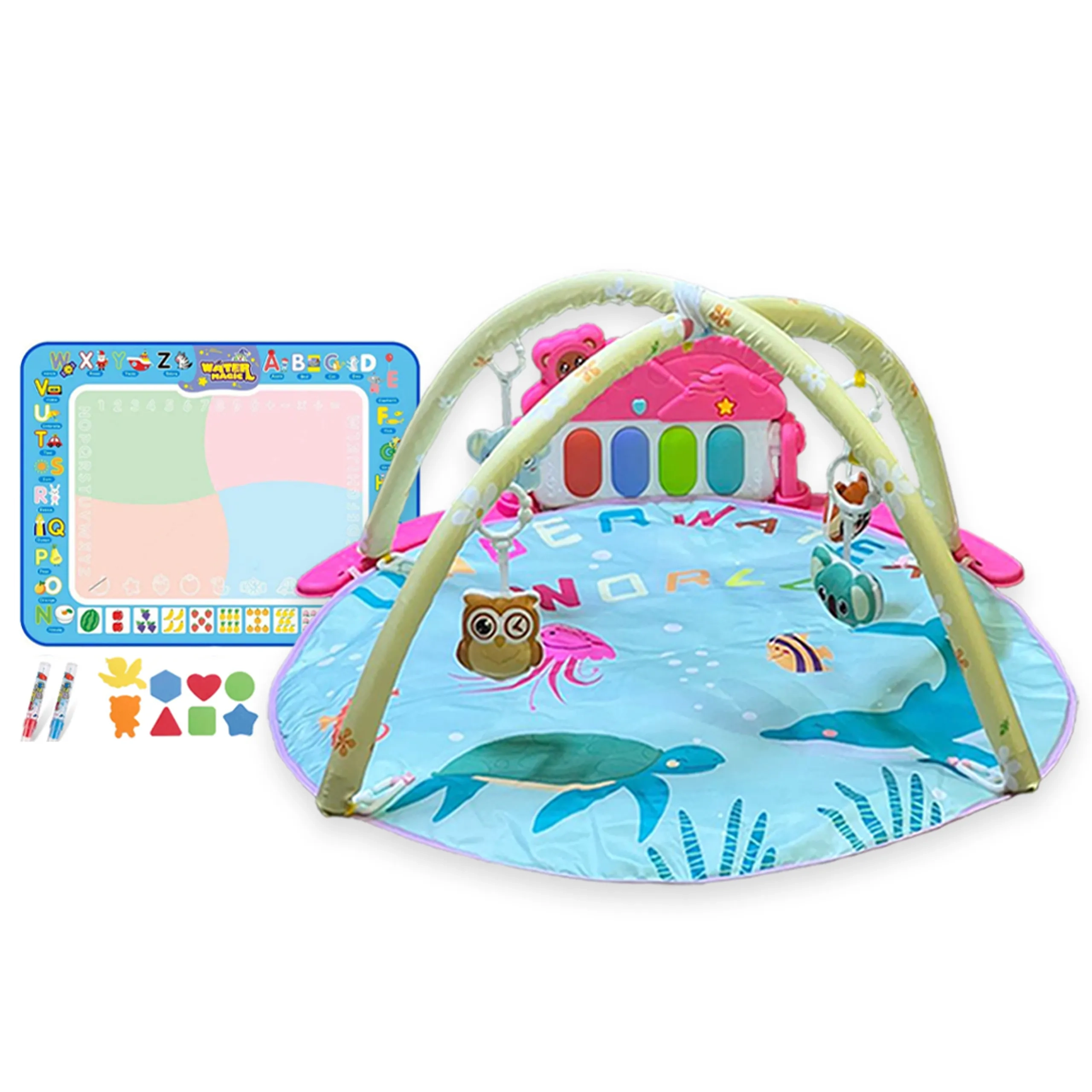 Star Babies Baby Drawing Mat - Suitable for 6 months & above + Playing Mat