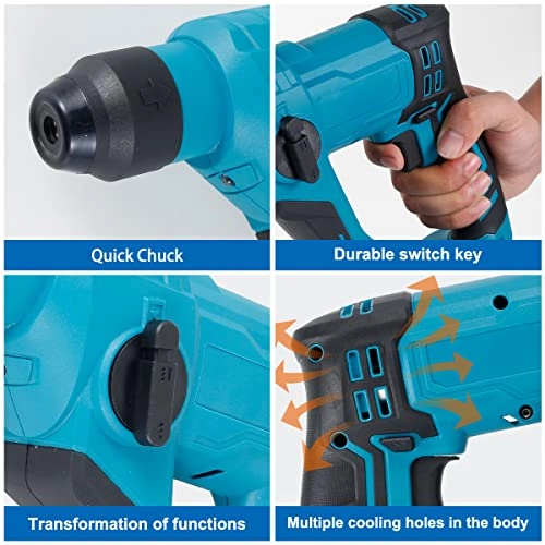 Electric Hammer - 18V 2000rpm 4500ipm