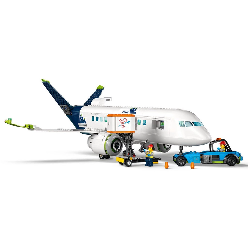 City Passenger Aeroplane (60367) - Large Plane Model 9 Minifigures