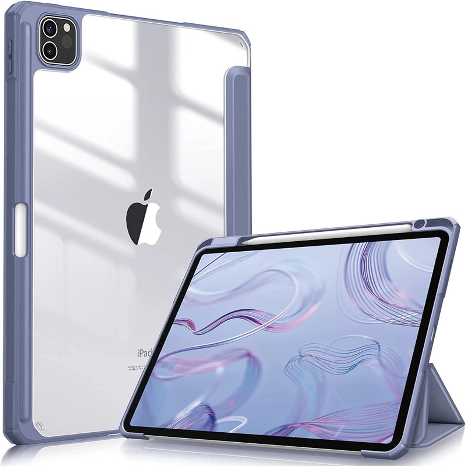 Magnetic Case with Screen Protector for iPad Air 10.9-inch and iPad Pro 11-inch (2022)