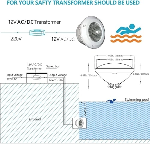 Underwater Led Lights - IP68 12W 12V