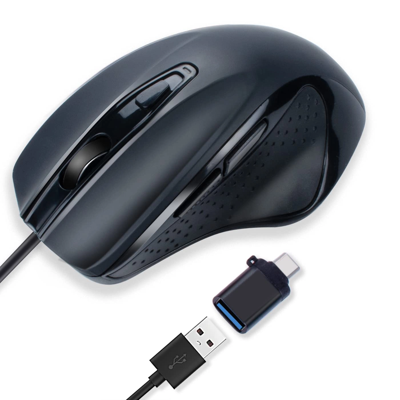 IInnoLife Technology USB C Wired Mouse - USB