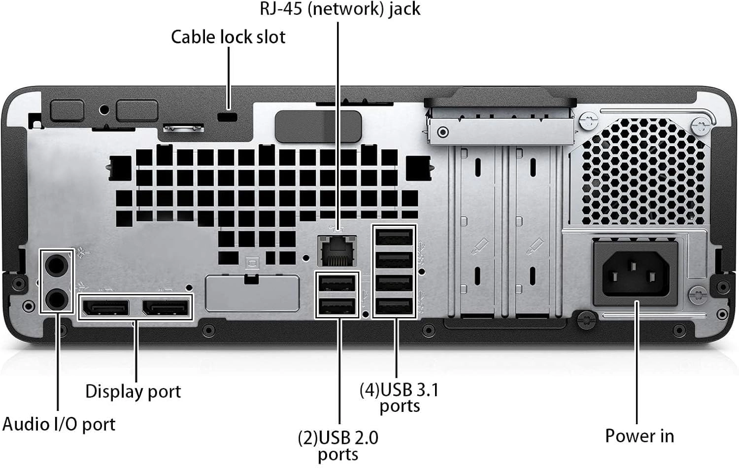 (Refurbished) ProDesk 600 G3 - 8GB 256GB i5-7500