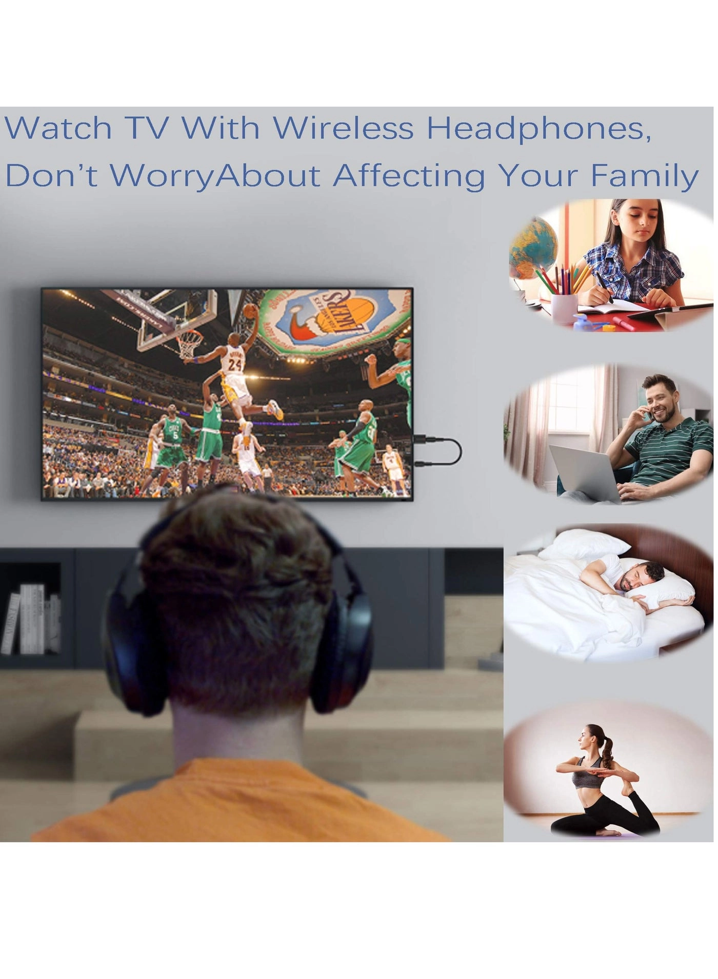 Bluetooth Transmitter and Receiver - Bluetooth 5.0 USB Battery