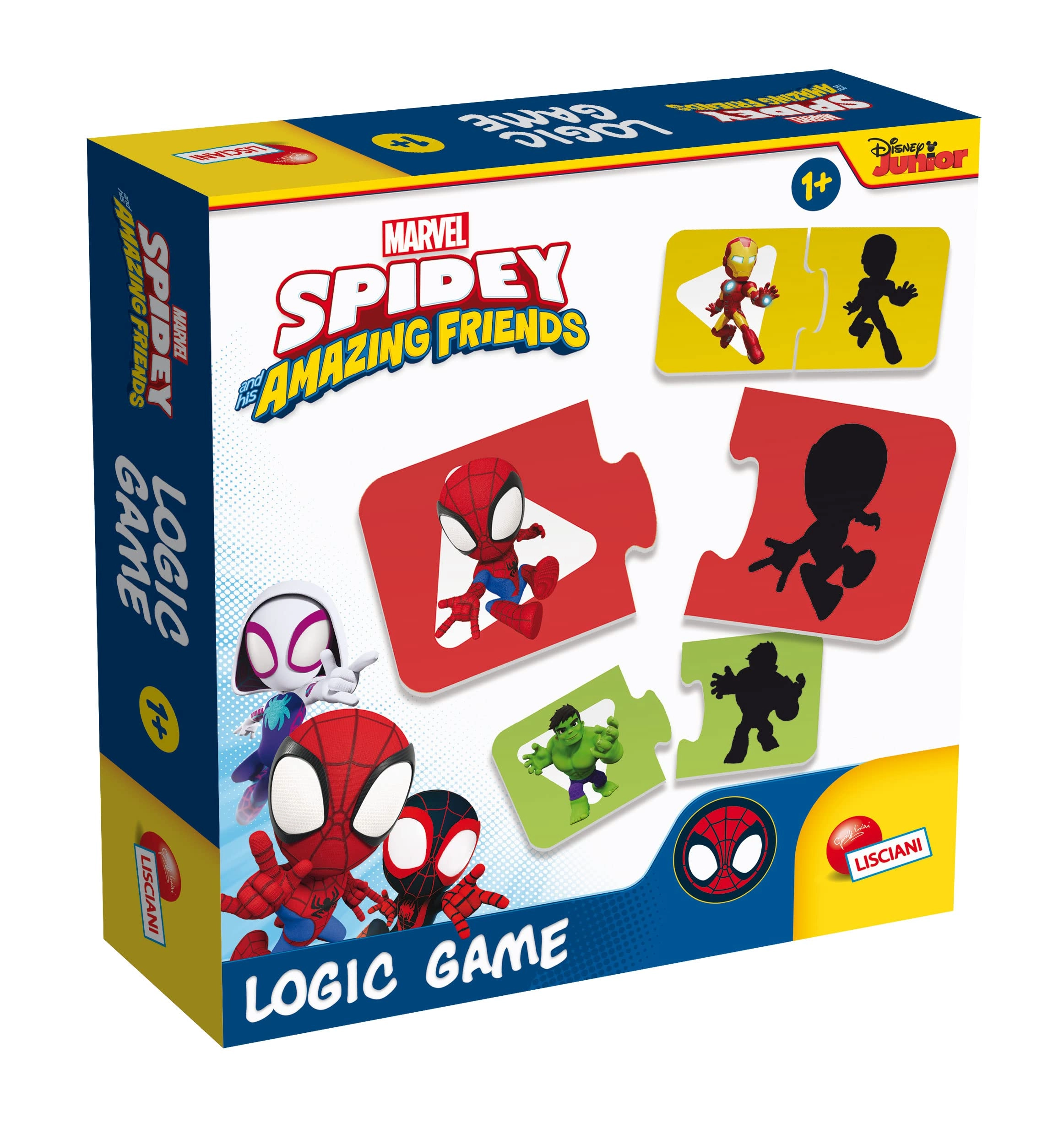 Lisciani SPIDEY LOGIC GAME - Kind 12 pieces