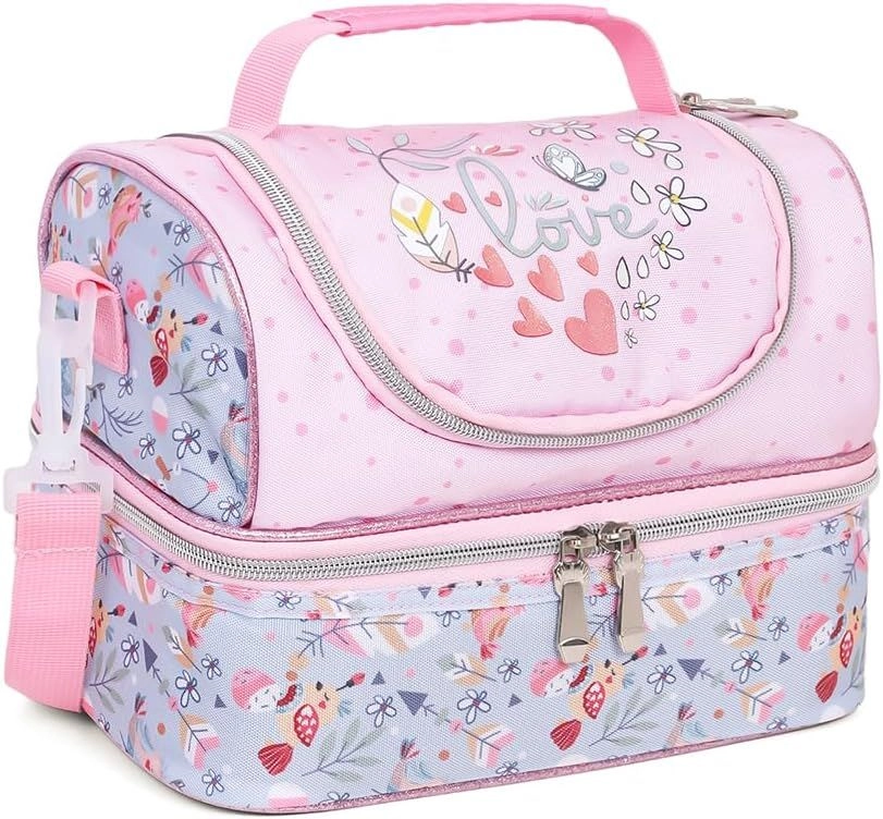 Bento Lunch Bag - Unicorn Pink 7L