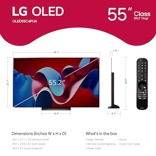 OLED55C4PUA - 55 Inch