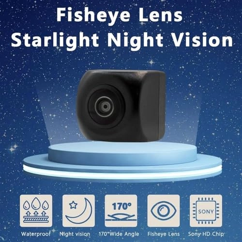 Rear View Camera - Night vision Wire AHD 720P