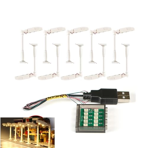 Building Block Street Lights (2039 11062) - LED White Light