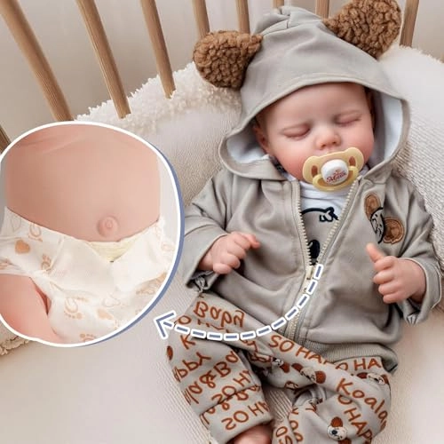 JIZHI Reborn Baby Doll - 17 Inch Vinyl