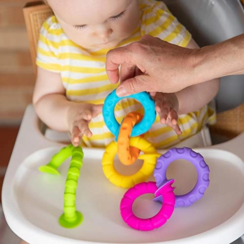 PipSquigz Ringlets - 6 months Silicone 6 pieces
