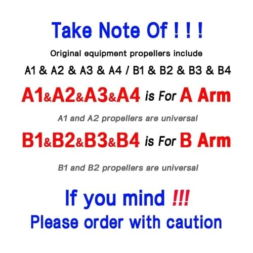 FPV Racing Drone Propeller 51477 - 2Pairs Black