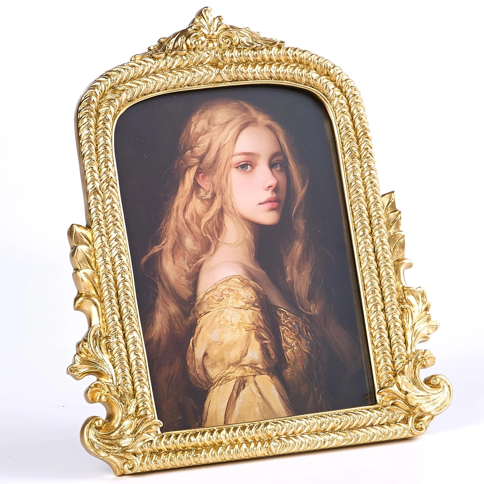 zihara Ornate Oval Picture Frame - 5x7 1