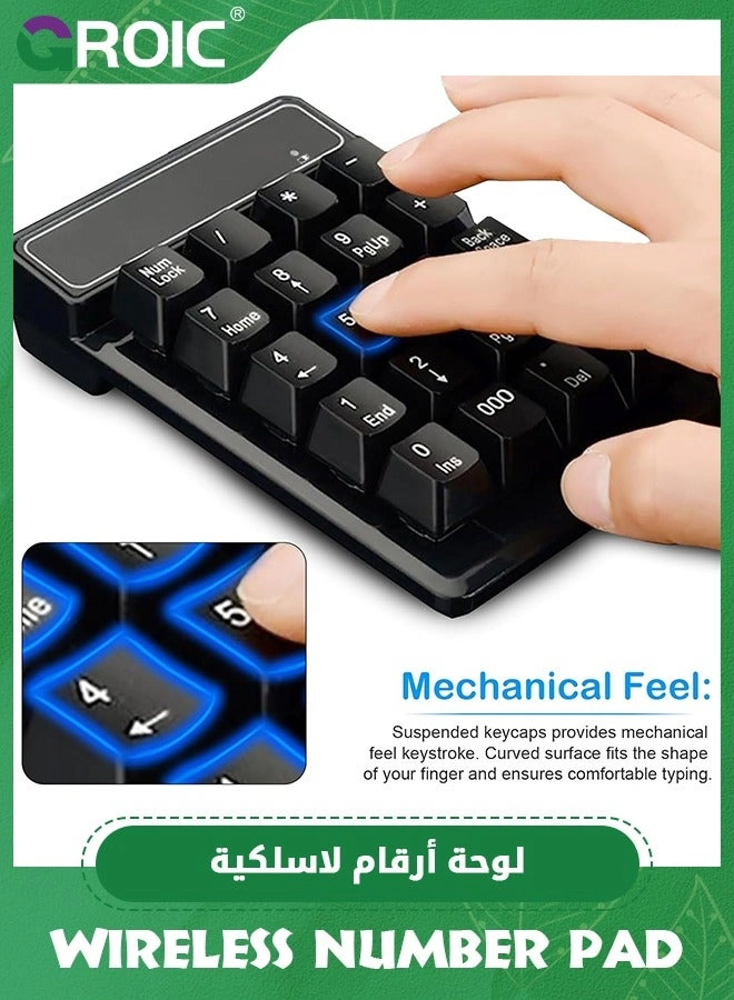 Wireless Number Pad - Mechanical Feel