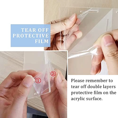 Clear Acrylic Display Case - 40 x 18 x 21 cm White-clear Step