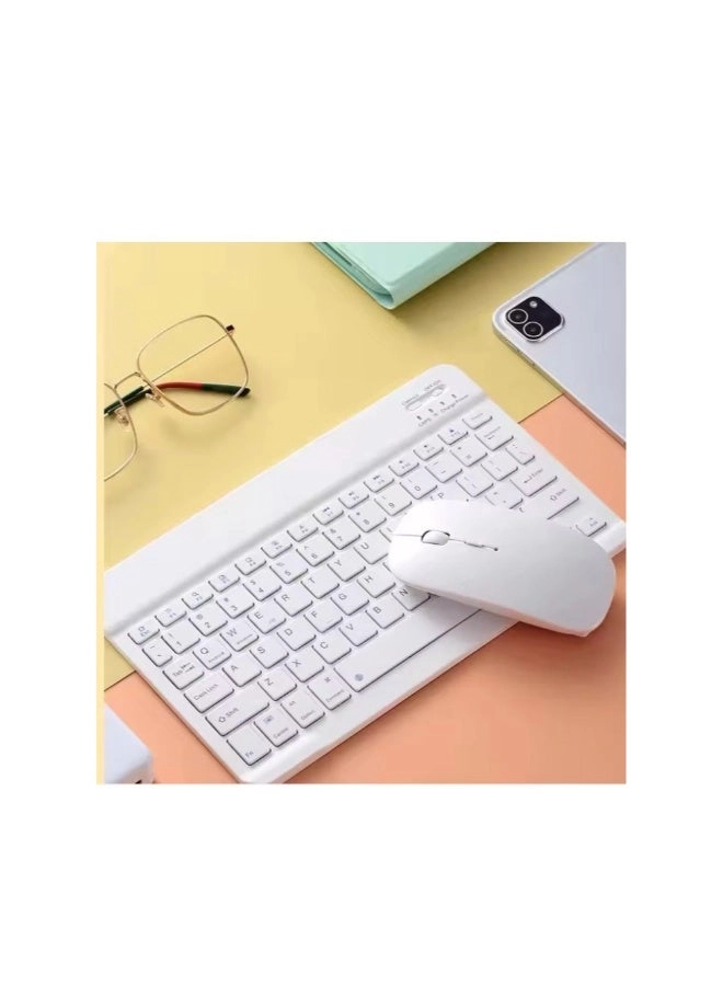 Ultra-Slim Bluetooth Keyboard and Mouse Combo - Wireless