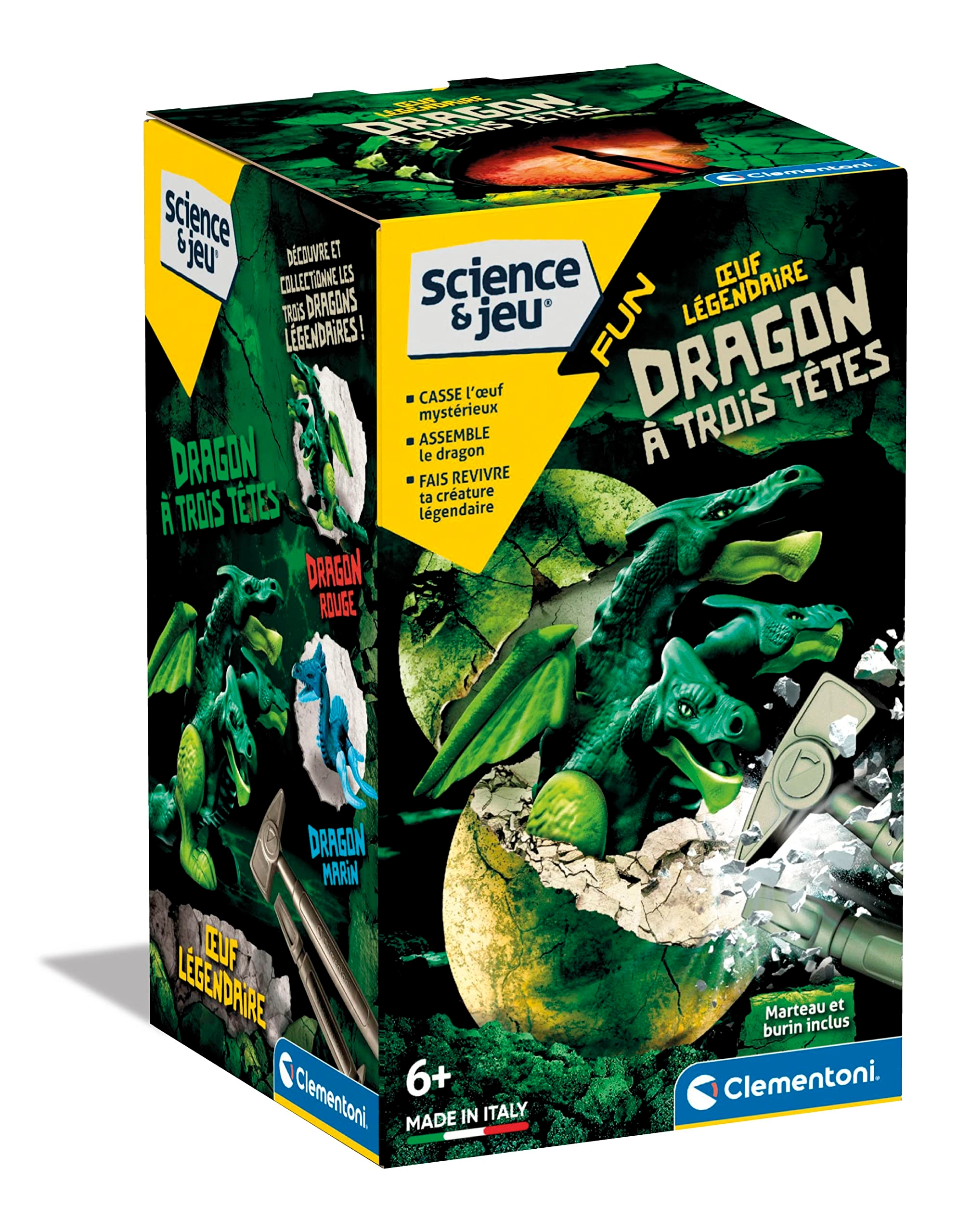 Clementoni Legendary Egg - Three-Headed Dragon 6 years+