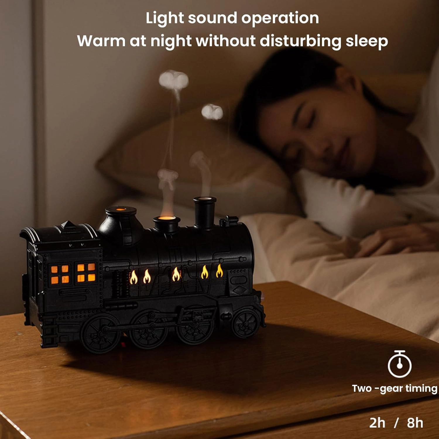 Train Flame Diffuser & Humidifier