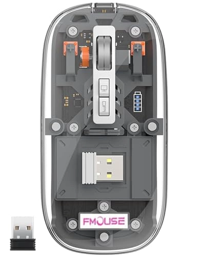 3 Mode Magnetic Ultra-Thin Mouse - Bluetooth USB