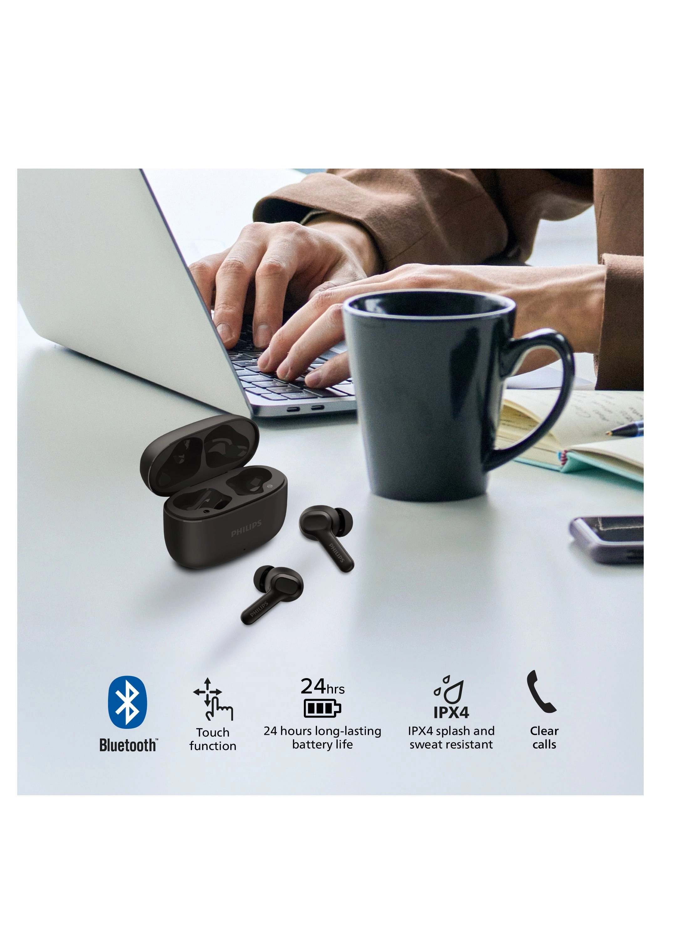 TAT1108BK/97 Wireless Earbud