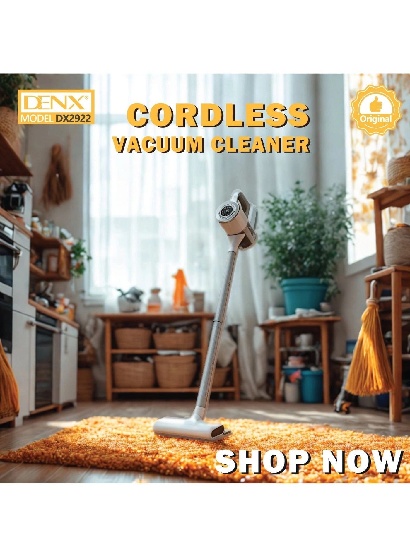 Cordless Vacuum Cleaner (DX2922)