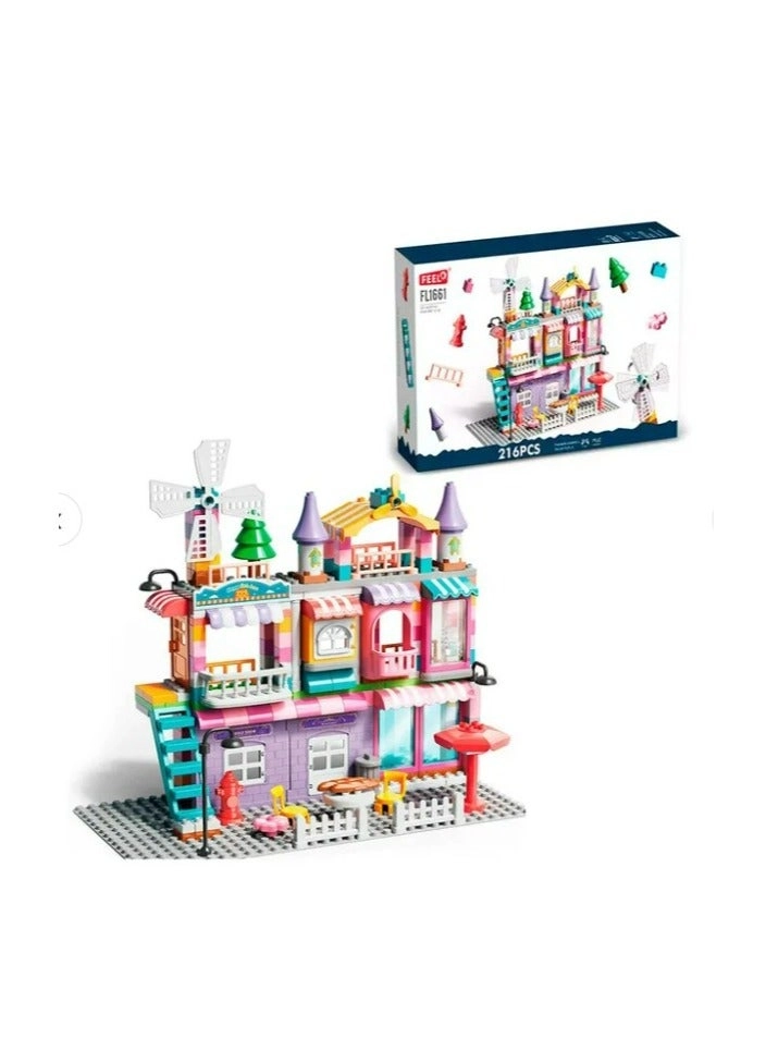 Girls Villa FL1161 - Building Blocks