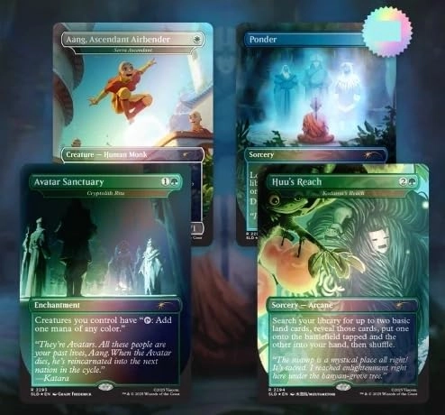 Magic TCG Secret Lair x Avatar: The Last Airbender | A Lot to Learn