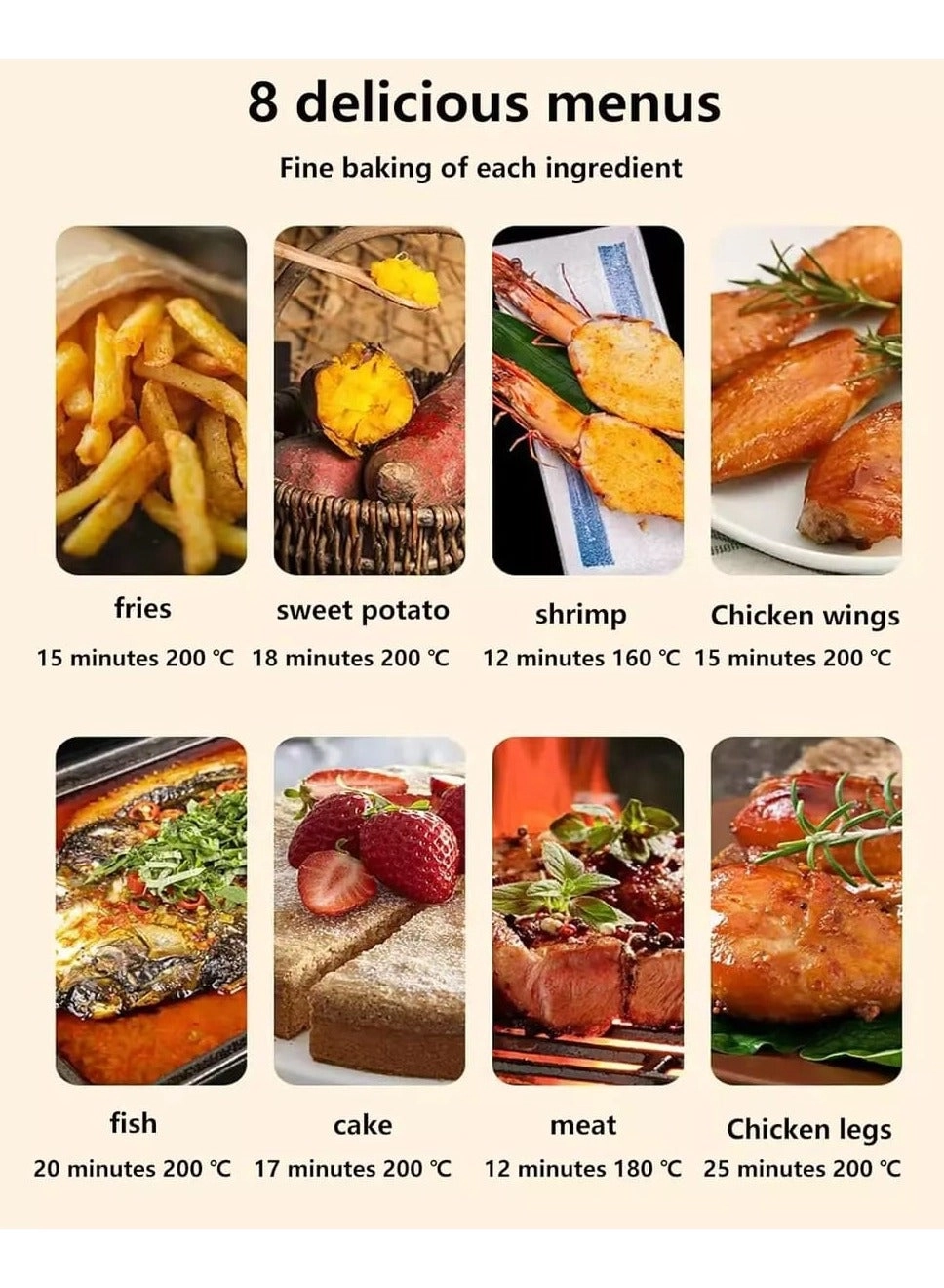 Oil-Free Electric Air Fryer