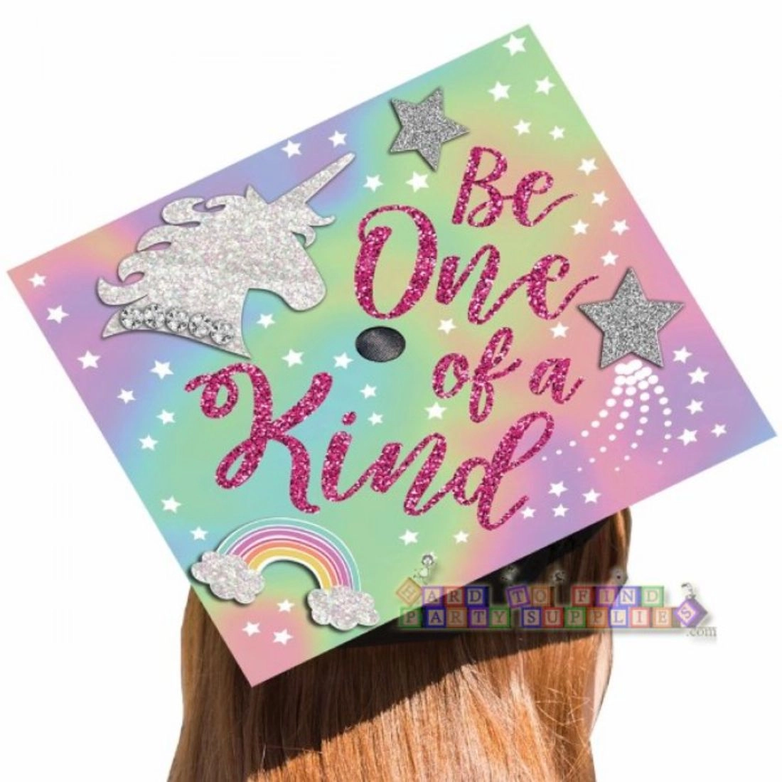 Amscan One Of Kind Graduation Cap Decorating Kit - 31.24 cm Length Multicolor