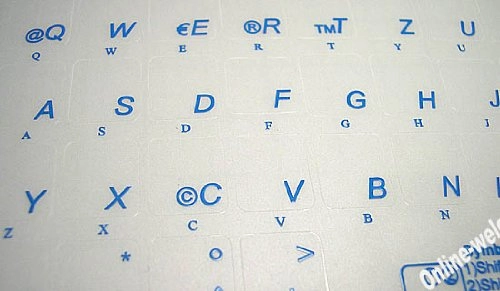 Replacement Keyboard Sticker - GERMAN