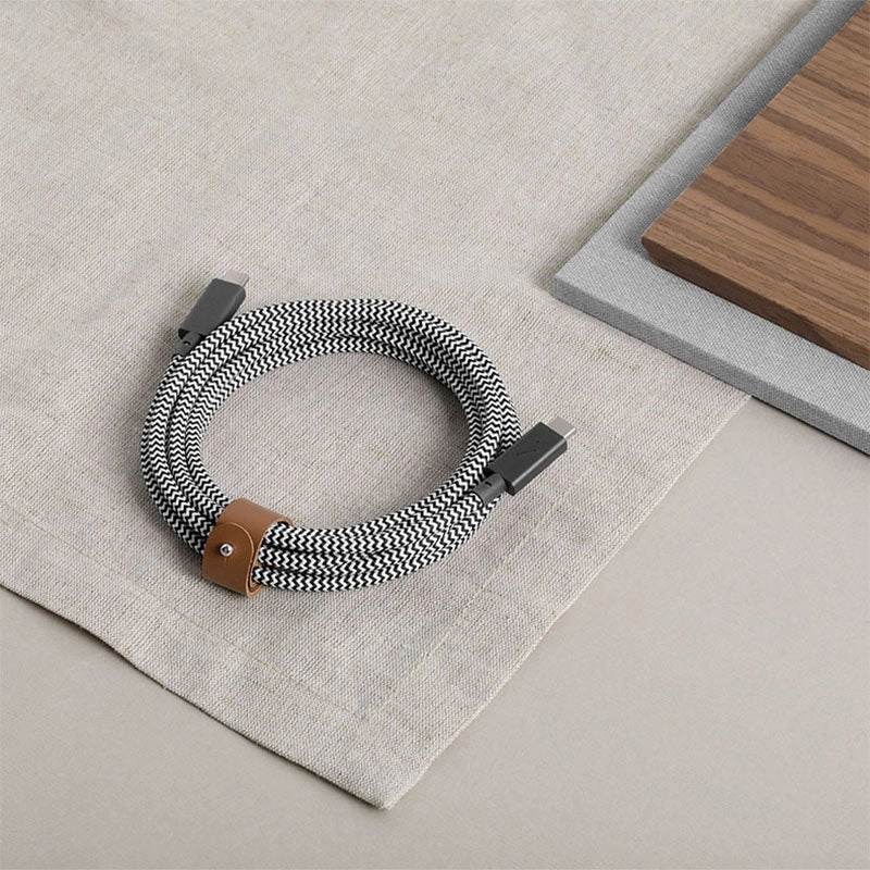 Belt Cable Pro USB-C to USB-C 2.4m
