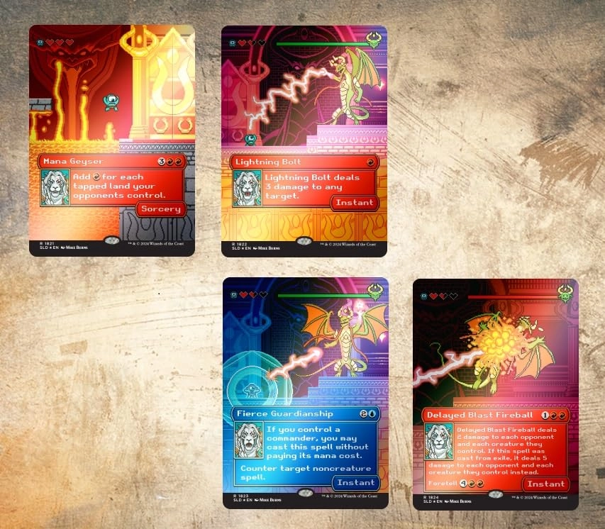 MTG Decks & More Secret Lair: Pixel Perfect | Extra Life 2024 - Foil Edition