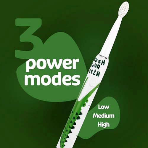 SoniPal Sonic Toothbrush - Rechargeable 3 Power Modes 4 Brush Heads