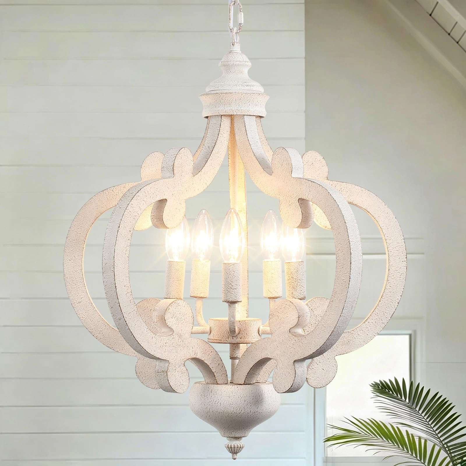 YCZHCC French Country Chandelier - Dimmable