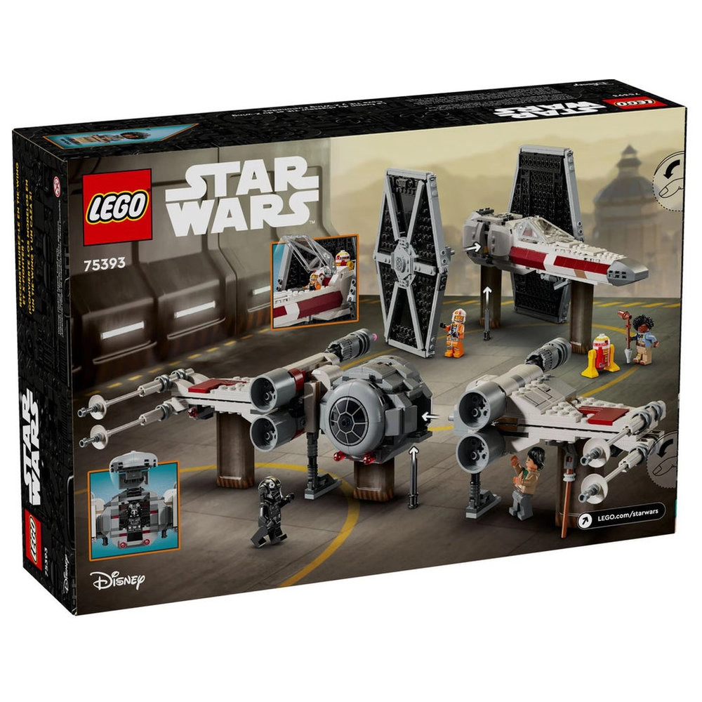 LEGO Star Wars TIE Fighter & X-Wing Mash-up (75393) - 4 Minifigures