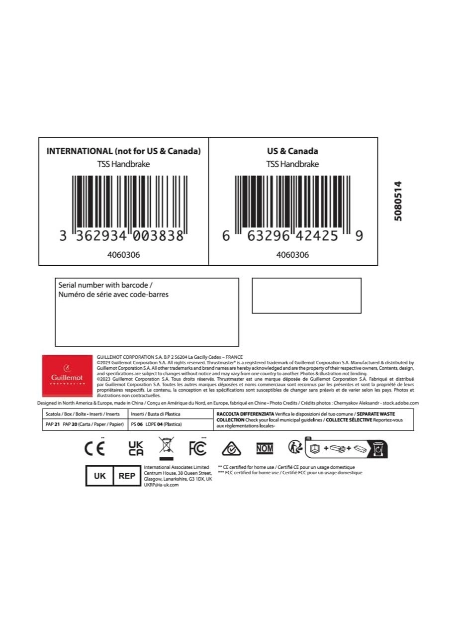TSS Handbrake - PC/PS5/PS4/Xbox Series X|S/Xbox One